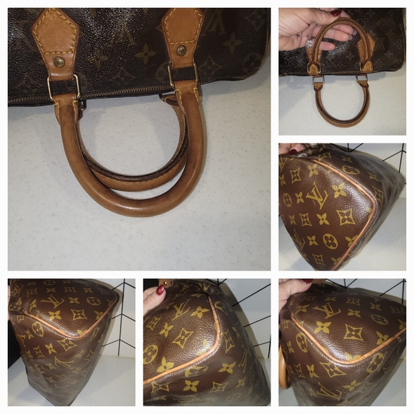 25 SPEEDY Louis Vuitton Monogram 1992 - Picture 7 of 12